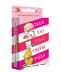 Taco Cat Goat Cheese Pizza Valentine’s Day Edition